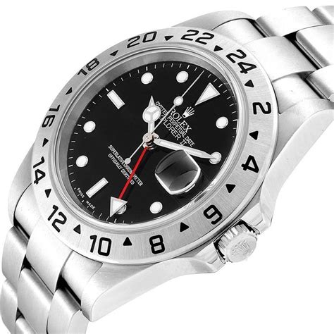 what is the red hand on a rolex watch|rolex explorer ii hands.